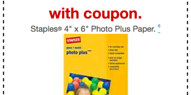 Staples: FREE Photo Plus Paper After Easy Rebate + Much More (In-Store Only)
