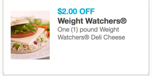 High Value $2 Off 1 Pound Of Weight Watchers Deli Cheese Coupon (Reset?)