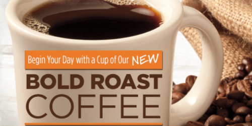 Bob Evans: FREE Cup of Bold Coffee – No Purchase Needed (Tomorrow is the Last Day!)