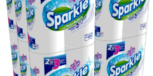 Amazon: 96 Sparkle Paper Towel GIANT Pick-A-Size Rolls Only $0.46 Per Roll Shipped (Still Available!)