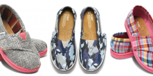 TOMS Shoes: FREE Shipping Through 7/31 + Extra $5 Off $25 Purchase = Shoes as Low as $24 Shipped