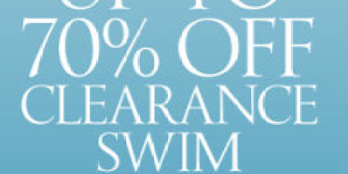 Victoria’s Secret: 70% Off Swimwear + Add’l 30% Off (& FREE Panty + $10 Off w/ Purchase of Bra!)