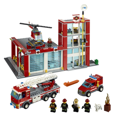 lego city fire station target