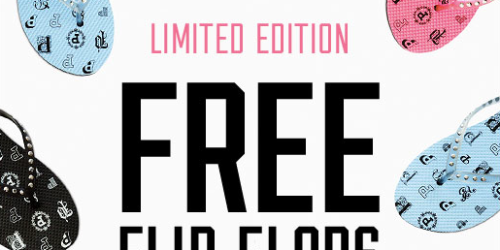 Victoria’s Secret: Free Flip Flops ($24.50 Value!) with PINK Purchase 7/19-7/22 (Valid In-Store or Online)