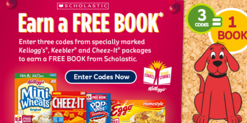 Kellogg’s Family Rewards: FREE Scholastic Book w/ Purchase of 3 Select Kellogg’s, Keebler, or Cheez-It Products (+ Great Deals at Drugstores!)