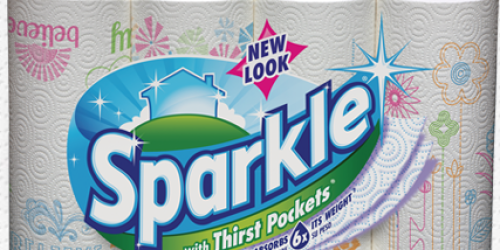 High Value $1/1 Sparkle Paper Towels Coupon = Only $0.50 Per Roll at CVS (Starting 8/4!)
