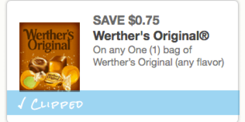 New $0.75/1 Werther’s Original Bagged Candy Coupon = Only 25¢ Per Bag at Rite Aid Starting 7/28