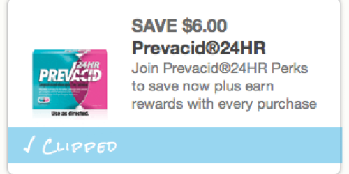 *HOT* $6/1 Prevacid Coupon (No Size Restrictions – Still Available!) = Only $1.59 at Target or $1.99 at CVS Starting 8/11