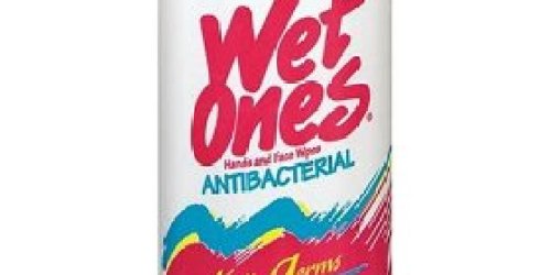 New $0.75/1 Wet Ones Canister or Singles Coupon = Wet Ones Wipes Canister as Low as $0.59 at Target