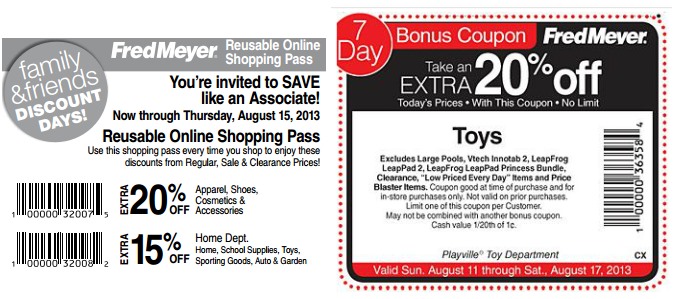 fred meyer toy coupon
