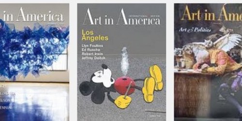 FREE 1 Year Subscription to Art in America Magazine