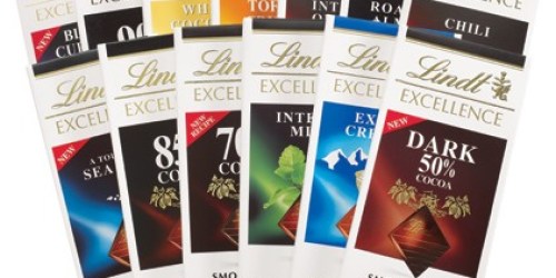 Rare $1.50/2 Lindt Excellence Chocolate Bars Coupon = Only $1.25 Per Bar at Walgreens