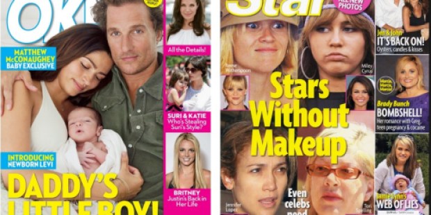 Free 1 Year Digital Subscriptions to OK! Magazine & Star Magazine (Read on Computer, iPad + More)