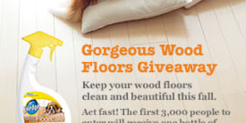 Right@Home: Enter to Win Free Pledge FloorCare Wood Trigger (1st 3,000!)