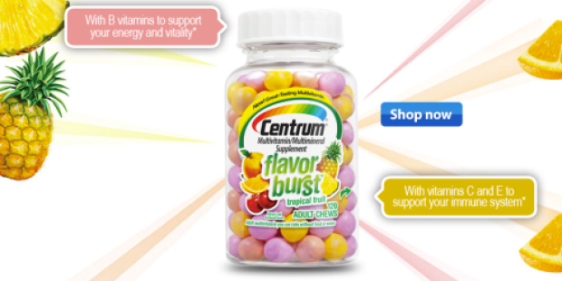FREE Centrum Flavor Burst Chews Sample (New Offer)