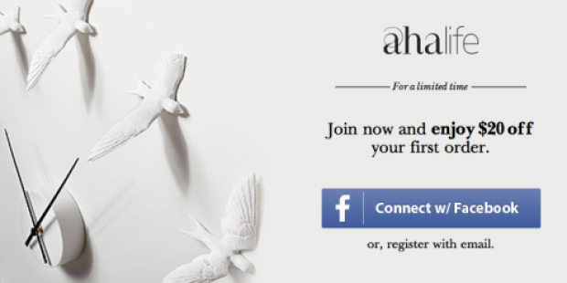 ahalife.com: *HOT* FREE $20 Credit = FREE Item Shipped to Your Door