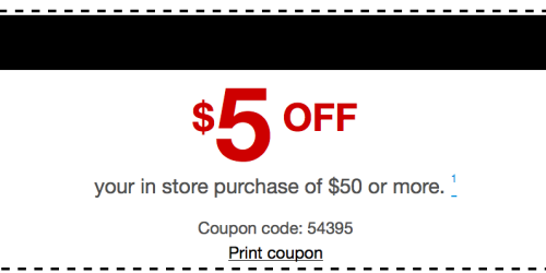 Staples: $5 Off a $50 In-Store Purchase Coupon + 50% Off Bic Writing Instruments & More