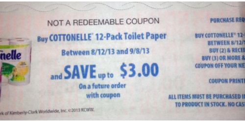 Walgreens: Cottonelle Bathroom Tissue Only $0.21 Per BIG Roll (Starting Tomorrow, 8/12)