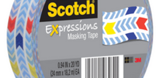 FREE Sample of Scotch Expressions Masking Tape (Facebook – 1st 10,000!)