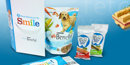 FREE Sample Pack of Beneful Healthy Smile Adult Dog Food and Snacks (Facebook)