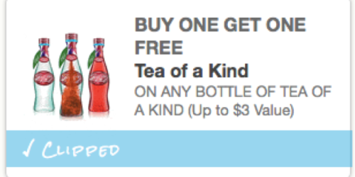 Buy 1 Bottle of Tea of Kind, Get 1 FREE Coupon