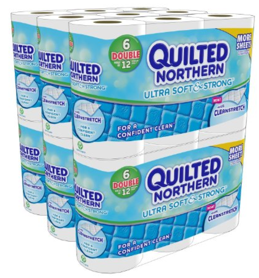 Amazon: Quilted Northern Ultra Soft & Strong Toilet Paper 36 Double