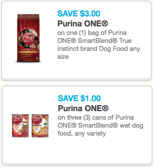 High Value Purina SmartBlend Dog Food Coupons