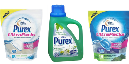 Walgreens: *HOT* Purex Laundry Detergent Only $1.10 + Kleenex Facial Tissue Boxes Just $0.57