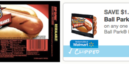 High Value $1/1 ANY Ball Park Franks Coupon = Lean Franks as Low as $0.98 at Walmart (Great for Labor Day)