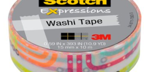 FREE Sample of Scotch Expressions Washi Tape (Facebook – 1st 10,000!)