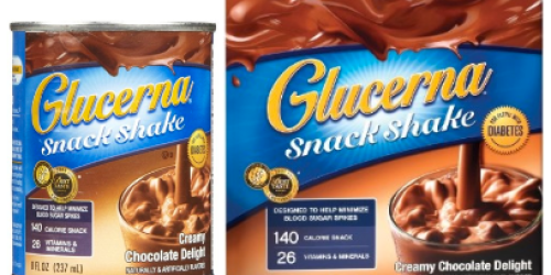 High Value $3/1 Any Glucerna Shakes Coupon = 4-Pack Snack Shakes Only $2.54 at Walmart