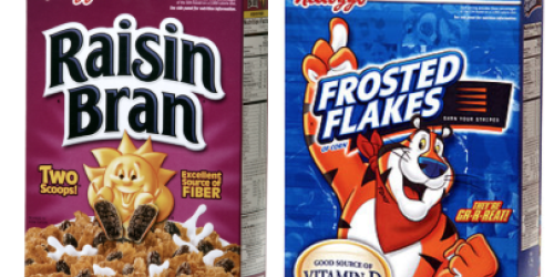 Walgreens: Kellogg’s Cereals, Pop-Tarts & Rice Krispies Treats Only $1.38 Per Box