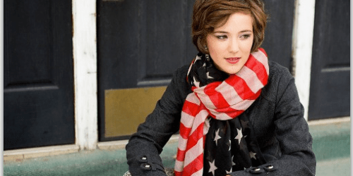 Cents of Style: American Flag Print Scarf Only $9.95 Shipped (Regularly $30!)