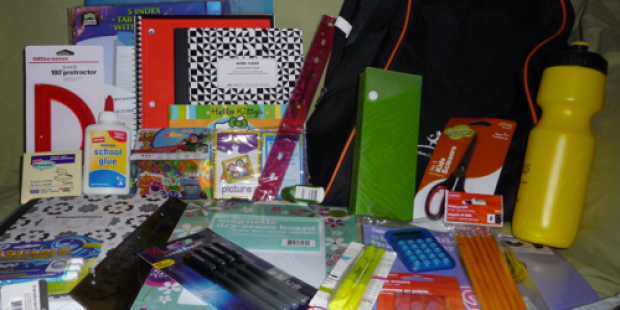 Happy Friday: Using Your FREE or Cheap School Supplies to Give Back…