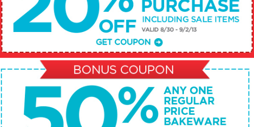 Michael’s: 20% Off Entire Purchase Including Sale Items (Valid 8/30-9/2) + More