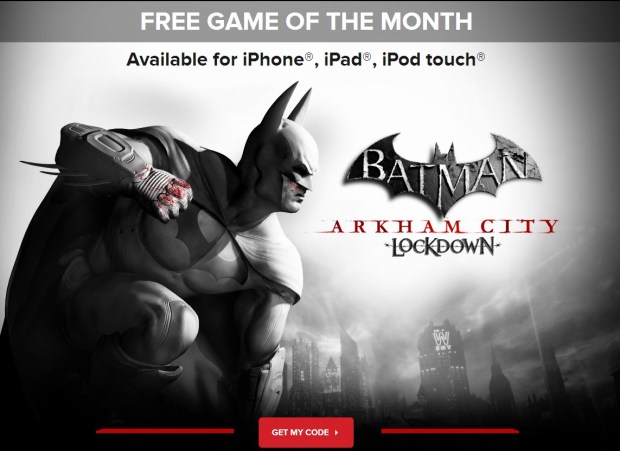 Free Batman Arkham City Lockdown Game for iPhone, iPad and iPod Touch  (Regularly $)