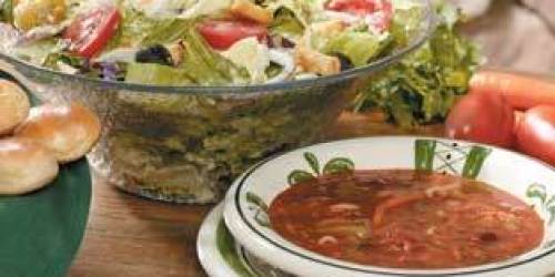 Olive Garden: Free Drink with Adult Unlimited Soup, Salad and Breadsticks Entree Purchase Through 10/27
