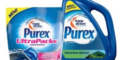 Walgreens: *HOT* Purex Laundry Detergent Only $1.25 (Starting 10/6 – Print Coupons Now!)