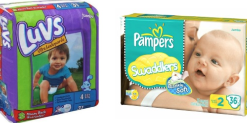 CVS Diaper Deal Reminder: Luvs and Pampers Only $3.87 Per Package (Starting 9/15)