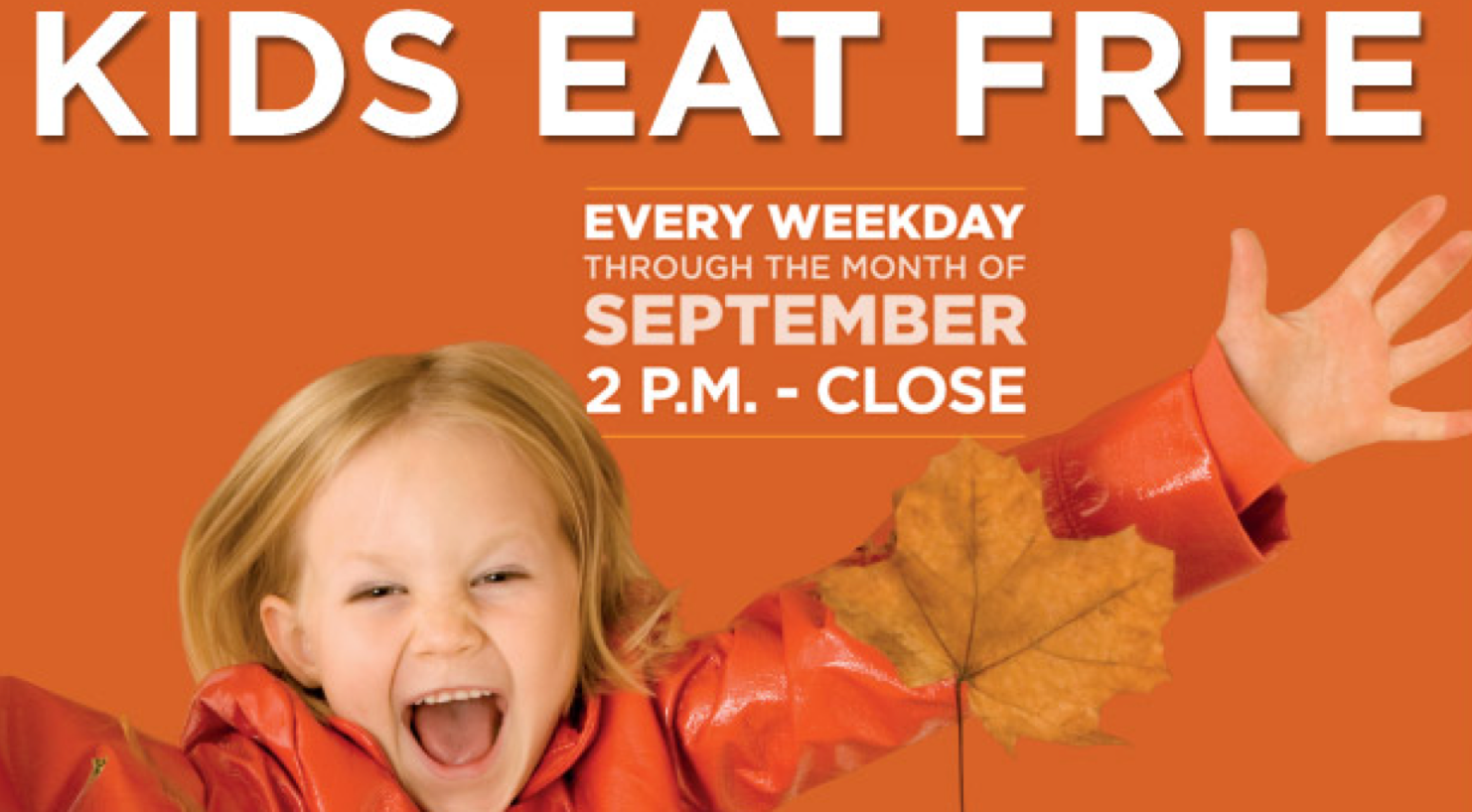Bob Evans Kids Eat FREE on Weekdays From 2PMClose (Through September