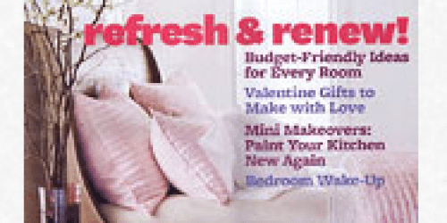 FREE One Year Subscription to Better Homes and Gardens Magazine