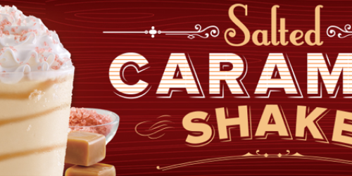 Arby’s: FREE 20oz Salted Caramel Shake with Purchase of ANY Regular Priced Combo (Through 9/10)