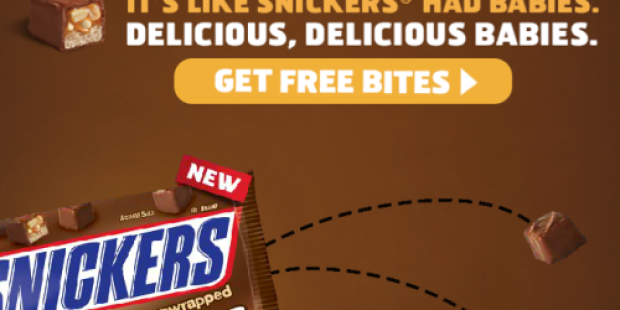 FREE Snickers Bites 1st 10,000 (Facebook)