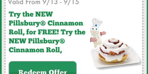 7-Eleven: FREE Pillsbury Cinnamon Roll for Mobile App Users (Valid Thru 9/15 Only)