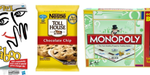 Target Reminder: *HOT* Deals on Hasbro Games & Nestle Toll House Cookie Dough…