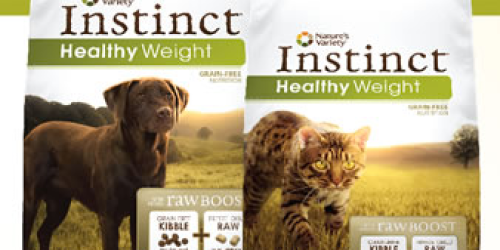 FREE Nature’s Variety Instinct Healthy Weight Kibble Pet Food Sample (Facebook)