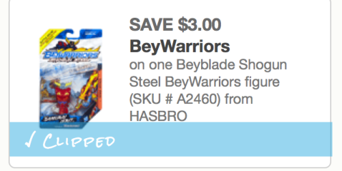 New $3/1 BeyWarriors Figure Coupon (= Possibly Nice Deal at Walgreens this Week)