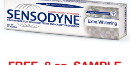 Costco Members: FREE Sensodyne Toothpaste Sample
