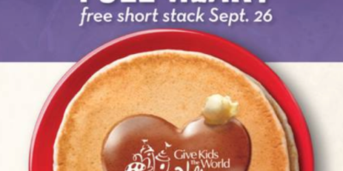 Perkins Restaurant & Bakery: FREE Stack of Pancakes on September 26th