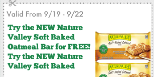 7-Eleven: FREE Nature Valley Soft Baked Oatmeal Bar for Mobile App Users (9/19-9/22)